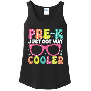 Prek Just Got Way Cooler Students First Day Of Prek School Ladies Essential Tank