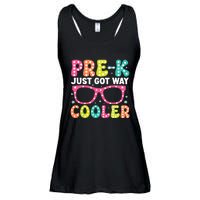 Prek Just Got Way Cooler Students First Day Of Prek School Ladies Essential Flowy Tank