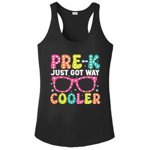 Prek Just Got Way Cooler Students First Day Of Prek School Ladies PosiCharge Competitor Racerback Tank