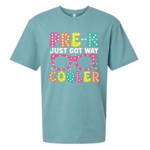 Prek Just Got Way Cooler Students First Day Of Prek School Sueded Cloud Jersey T-Shirt