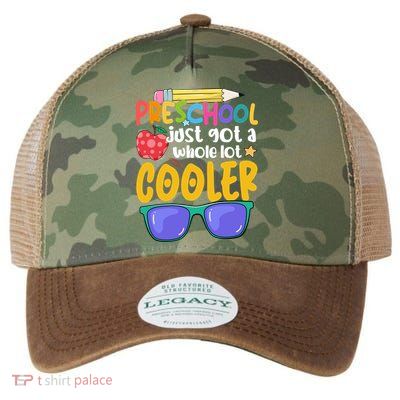 Preschool Just Got A Whole Lot Cooler Team Preschool Meaningful Gift Legacy Tie Dye Trucker Hat