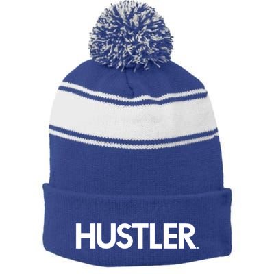 Poolhall Junkies Hustler Billiards Pool Player Meaningful Gift Meaningful Gift Stripe Pom Pom Beanie