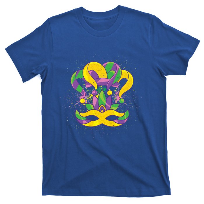 Parade Jester Hat Masquerade Carnival Costume Mardi Gras Gift T-Shirt