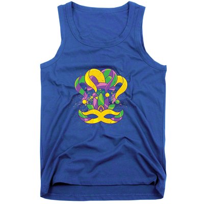 Parade Jester Hat Masquerade Carnival Costume Mardi Gras Gift Tank Top