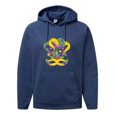 Parade Jester Hat Masquerade Carnival Costume Mardi Gras Gift Performance Fleece Hoodie