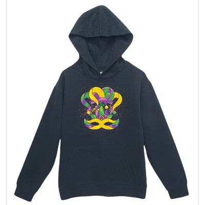 Parade Jester Hat Masquerade Carnival Costume Mardi Gras Gift Urban Pullover Hoodie