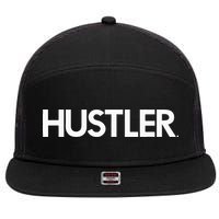 Poolhall Junkies Hustler Billiards Pool Player 7 Panel Mesh Trucker Snapback Hat