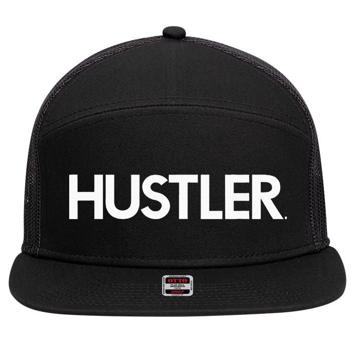 Poolhall Junkies Hustler Billiards Pool Player 7 Panel Mesh Trucker Snapback Hat