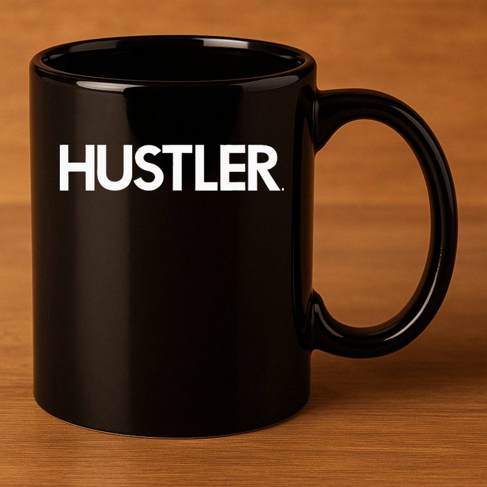 Poolhall Junkies Hustler Billiards Pool Player 11oz C Handle Ceramic Mug
