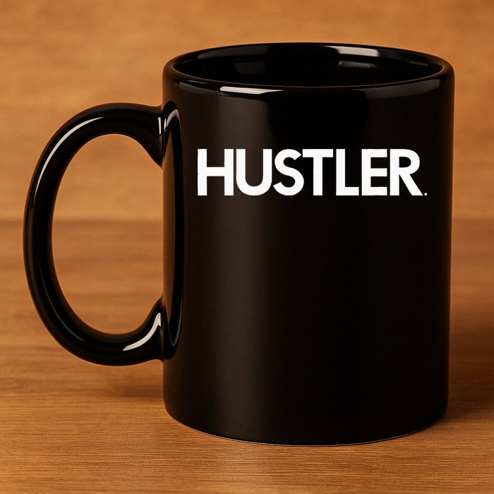 Poolhall Junkies Hustler Billiards Pool Player 11oz C Handle Ceramic Mug
