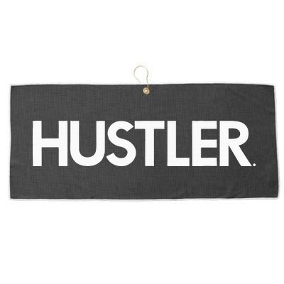 Poolhall Junkies Hustler Billiards Pool Player Large Microfiber Waffle Golf Towel