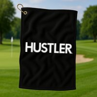 Poolhall Junkies Hustler Billiards Pool Player Golf Towel