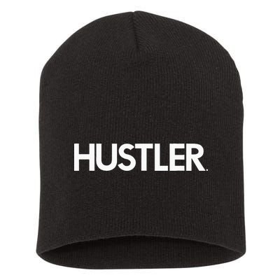 Poolhall Junkies Hustler Billiards Pool Player Short Acrylic Beanie