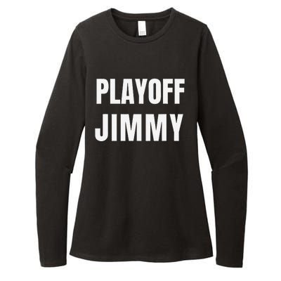 Playoff Jimmy Himmy I'm Him Basketball Hard Work Motivation Womens CVC Long Sleeve Shirt