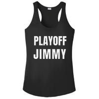 Playoff Jimmy Himmy I'm Him Basketball Hard Work Motivation Ladies PosiCharge Competitor Racerback Tank