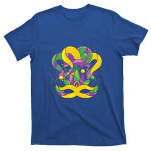 Parade Jester Hat Masquerade Carnival Costume Mardi Gras Gift T-Shirt