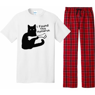 Pun Joke I Found This Humerus Humorous Cat Lover Pajama Set