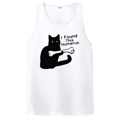 Pun Joke I Found This Humerus Humorous Cat Lover PosiCharge Competitor Tank