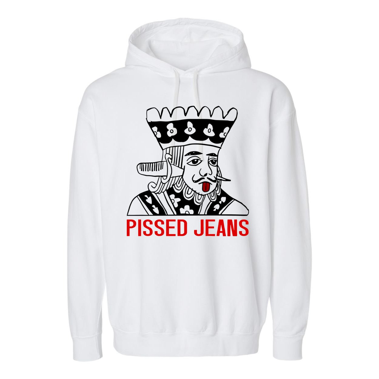 Pissed Jeans Impaled King Garment-Dyed Fleece Hoodie