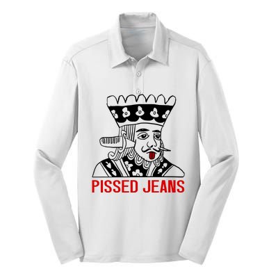 Pissed Jeans Impaled King Silk Touch Performance Long Sleeve Polo