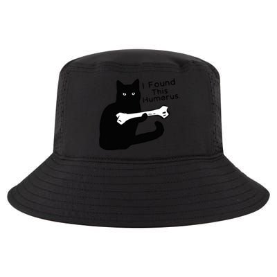 Pun Joke I Found This Humerus Humorous Cat Lover Cool Comfort Performance Bucket Hat