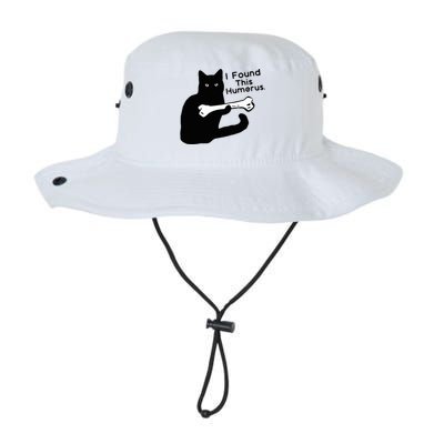 Pun Joke I Found This Humerus Humorous Cat Lover Legacy Cool Fit Booney Bucket Hat