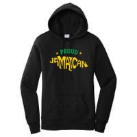 Proud Jamaican Jamaica Flag Map Souvenir Jamaican Women's Pullover Hoodie