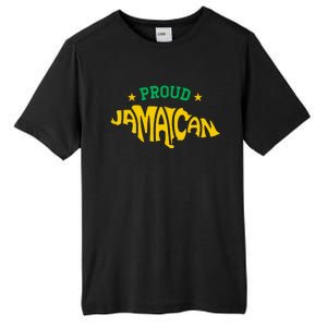 Proud Jamaican Jamaica Flag Map Souvenir Jamaican Tall Fusion ChromaSoft Performance T-Shirt