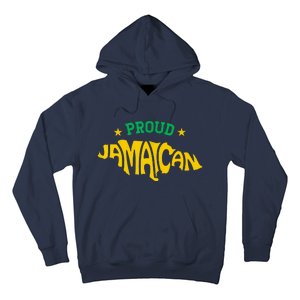 Proud Jamaican Jamaica Flag Map Souvenir Jamaican Hoodie