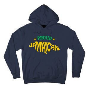 Proud Jamaican Jamaica Flag Map Souvenir Jamaican Tall Hoodie