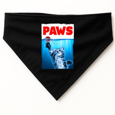 Paws Jaws Kitten Ball String For Men For Women Feline Lovers USA-Made Doggie Bandana