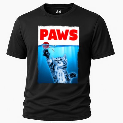 Paws Jaws Kitten Ball String For Men For Women Feline Lovers Performance Shirt