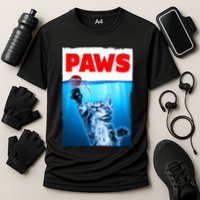 Paws Jaws Kitten Ball String For Men For Women Feline Lovers Performance Shirt