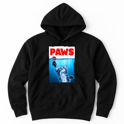 Paws Jaws Kitten Ball String For Men For Women Feline Lovers Hoodie