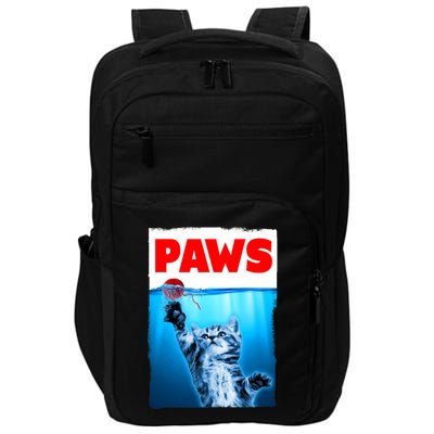 Paws Jaws Kitten Ball String For Men For Women Feline Lovers Impact Tech Backpack