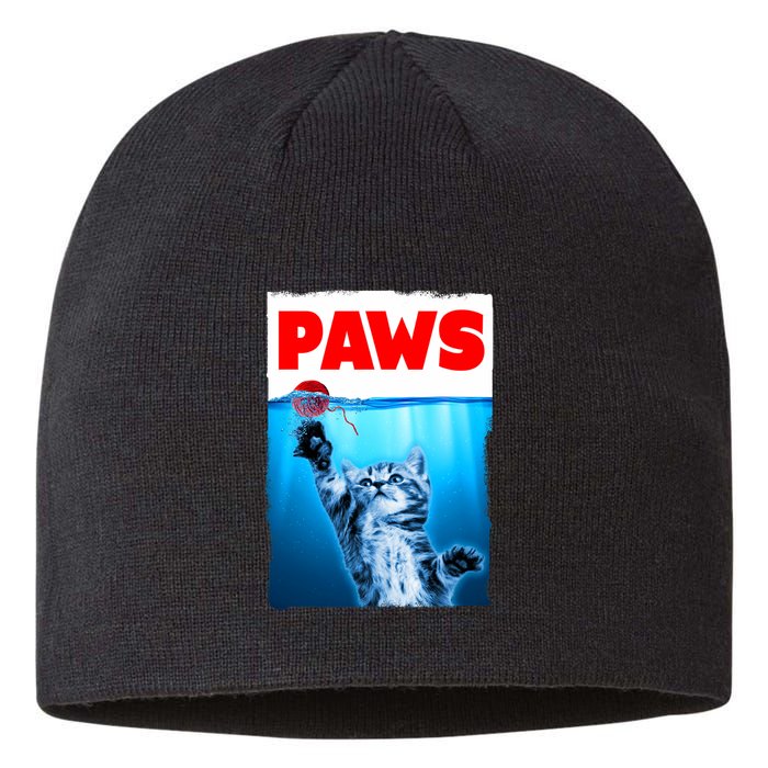 Paws Jaws Kitten Ball String For Men For Women Feline Lovers Sustainable Beanie