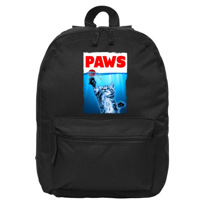 Paws Jaws Kitten Ball String For Men For Women Feline Lovers 16 in Basic Backpack