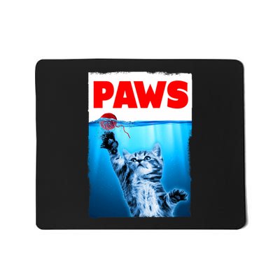 Paws Jaws Kitten Ball String For Men For Women Feline Lovers Mousepad