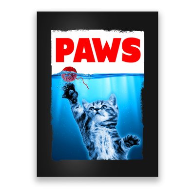 Paws Jaws Kitten Ball String For Men For Women Feline Lovers Poster