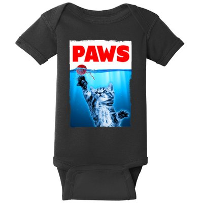 Paws Jaws Kitten Ball String For Men For Women Feline Lovers Baby Bodysuit