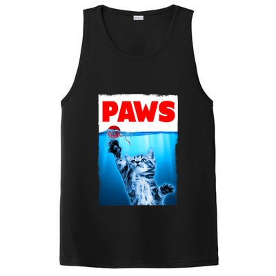 Paws Jaws Kitten Ball String For Men For Women Feline Lovers PosiCharge Competitor Tank