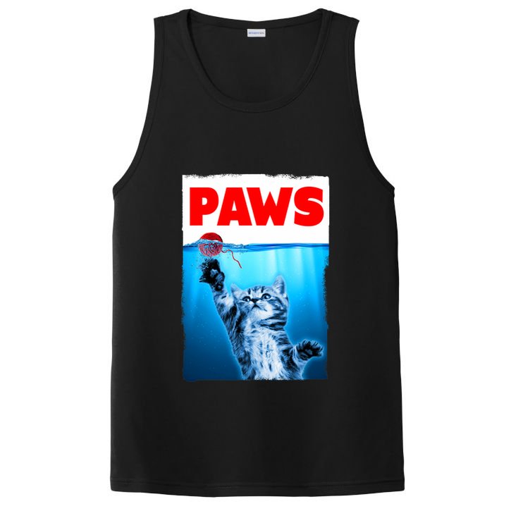 Paws Jaws Kitten Ball String For Men For Women Feline Lovers PosiCharge Competitor Tank