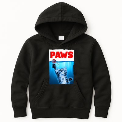 Paws Jaws Kitten Ball String For Men For Women Feline Lovers Kids Hoodie