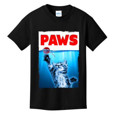 Paws Jaws Kitten Ball String For Men For Women Feline Lovers Kids T-Shirt