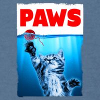 Paws Jaws Kitten Ball String For Men For Women Feline Lovers Garment-Dyed Sweatshirt
