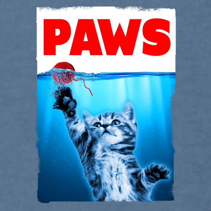 Paws Jaws Kitten Ball String For Men For Women Feline Lovers Garment-Dyed Sweatshirt