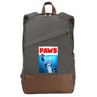 Paws Jaws Kitten Ball String For Men For Women Feline Lovers Cotton Canvas Backpack