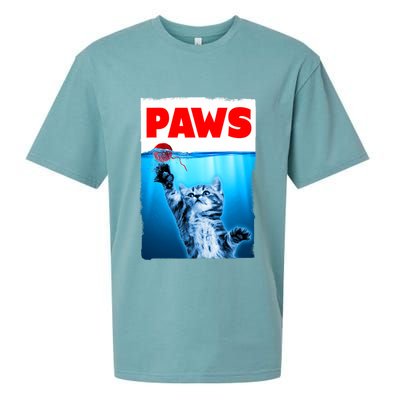 Paws Jaws Kitten Ball String For Men For Women Feline Lovers Sueded Cloud Jersey T-Shirt