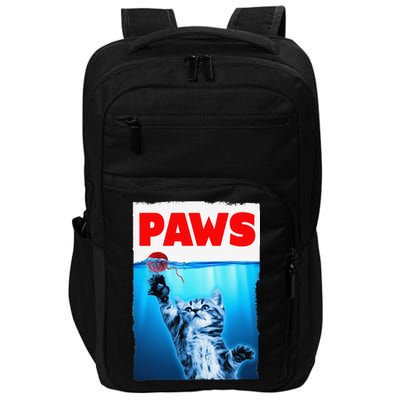 Paws Jaws Kitten Ball String For  Feline Lovers Impact Tech Backpack
