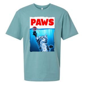 Paws Jaws Kitten Ball String For  Feline Lovers Sueded Cloud Jersey T-Shirt